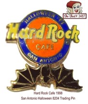 Hard Rock Cafe 1998 San Antonio Halloween 8204 Vintage Trading Pin Limit... - $14.95