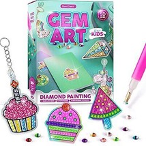 Gem Art Kids Diamond Painting Kit - Big 5D Gems - Arts and Crafts for Kids Gi... - £24.72 GBP