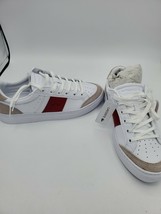 Lacoste Men&#39;s Courtline Sneaker - RED/WHITE - £93.95 GBP+