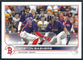 2022 Topps #630 Boston Bashers Postseason Heroics Boston Red Sox - £0.79 GBP