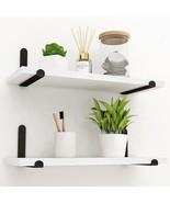 Godimerhea White Floating Shelves For Wall, Contemporary Wall, And Kitchen. - £30.44 GBP