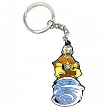 Avatar: The Last Airbender Aang on Air Scooter Keychain Multi-Color - £16.11 GBP