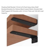 Floating Shelf Bracket 6 Inch of 6 Pack Heavy Duty Shelf Brackets Bracke... - $729.90 MXN