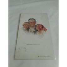 Vintage Postcard Children Grandma 1916 posted Amsterdam Once Upon a time... - $74.40 MXN