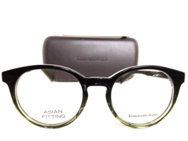 New Ermenegildo Zegna EZ 5024-F 095 Asian Fitting Round 52mm Eyeglasses Italy  - £134.45 GBP