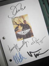Top Gun: Maverick Signed Movie Film Script Screenplay X5 autograph Tom Cruise Je - £15.72 GBP