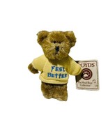 Boyds Bears 4” Mini Thinkin&#39; Of Ya Feel Better Sweater The Head Bean Col... - $76.24