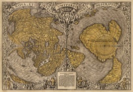 11959.Decoration Poster.Home interior design.Room wall decor.World old map - $23.97 CAD+