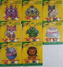 Crayola Plastic Suncatchers  Paint Craft Kits Age 4+, Select Theme - £2.39 GBP
