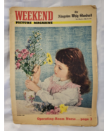 1953 THE KINGSTON WHIG STANDARD NEWSPAPER PICTURE MAGAZINE WEEKEND ANTIQ... - $41.13 CAD