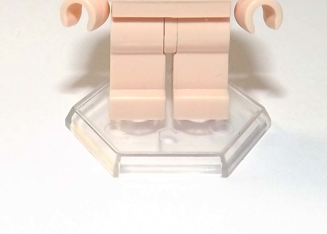 Clear Transparent Stand Base Minifigure US - $1.67