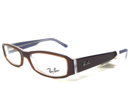 Ray-Ban Eyeglasses Frames RB5081 2213 Brown Purple Rectangular 50-16-135 - £44.81 GBP
