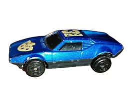 Very Rare deTomaso Pantera #31 Eagle Stars Matchbox Style Car Toy Blue - $126.83 CAD