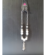 Vintage~Paparazzi Jewelry Black &amp; White Necklace With Matching Earrings - €4,31 EUR