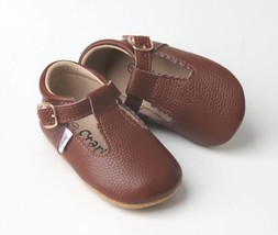 Starbie Soft-Sole / Hard-Sole Baby Mary Janes - Chocolate Brown, Baby T-Bar Shoe - £14.12 GBP+
