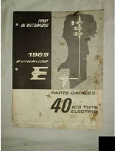 1969 Evinrude 40 HP Big Twin Electric Parts Catalog - £9.67 GBP