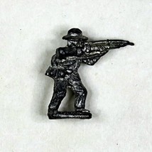 Vintage 1979 Miniature 16mm Metal Soldier American Historical Figure Min... - $186.74 MXN