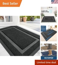 Versatile Waterproof Doormat for Indoor/Outdoor Use - Easy to Clean 36x24 - $60.00