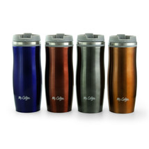 Mr. Coffee Kendrick 4 Piece Stainless Steel 10 Ounce Thermal Travel Tumbler Cup  - $84.49