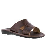 Mens Sandals Authentic Mexican Huaraches Slides Slip On Real Leather Bro... - £31.93 GBP