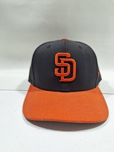 New Era 9Fifty MLB San Diego Padres Orange Snapback Baseball Cap Adult OSFM - £15.78 GBP