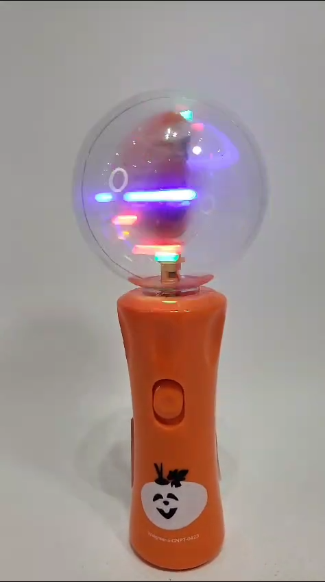 Festive Voice Pumpkin Jumbo Light Spinner Item image 2