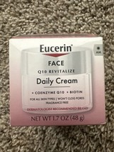 Eucerin Q10 Revitalize Unscented Daily Face Cream - 1.7oz For All Skin Type - £11.18 GBP