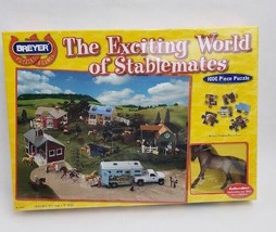 Breyer Puzzles &amp; Games The Exciting World Of Stablemates 1000 Pieces Puz... - £27.21 GBP