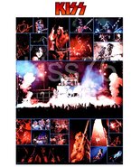 KISS 1976 ALIVE 24 x 36 White Version Jumbo Custom Poster - Concert Coll... - £47.96 GBP