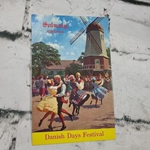 Vintage Postcard Solvang California Danish Days Festival Windmill Dutch - £5.51 GBP