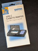 Sima VHS-C Video Cassette Adapter SCA-P Brand New Sealed - $30.27