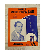 There&#39;s a Harbor of Dream Boats - Russ Morgan - Sheet Music 1938 Antique... - £11.95 GBP