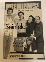 Seinfeld Print Ad Jerry Seinfeld Julia Louise Dreyfus Jason Alexander Tpa15 - £4.74 GBP