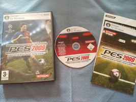 Pes 2009 Pro Evolution Soccer juego para PC DVD Windows Spanish Konami M... - $11.19
