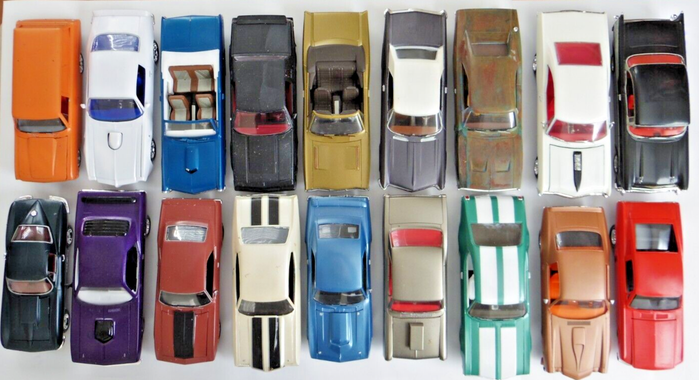 *Pick One* 1:24/25 Scale Built Plastic Model Kit American Muscle Cars *Pick One*