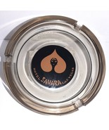 Hotel Sahara Las Vegas Nevada ~ vintage brown glass ashtray - $150.79 MXN