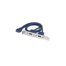 StarTech Accessory USB3SPLATE 2Port USB3.0 A Female/IDC Female Slot Plat... - £39.53 GBP