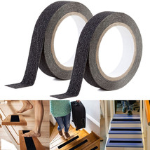 2 Rolls High Traction Anti Slip Tape Non Skid Adhesive 196.9&quot;L Abrasive ... - $20.89