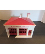 Vtg Bachmann Plasticville FH-4  Fire Dept Building O Scale Chipped Front... - $19.64 CAD