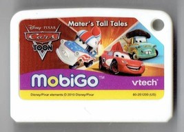 Vtech Mobigo Disney Cars Toon Maters Tall Tales Game Cartridge VHTF Educational - $9.65