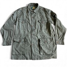 Cabelas Men’s Hunting Button Up Shirt Jacket Shacket Sz 2XL Tall Olive O... - $59.35