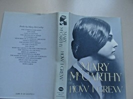 How I Grew Mary McCarthy Hardcover 1987 1st Edition - £8.78 GBP