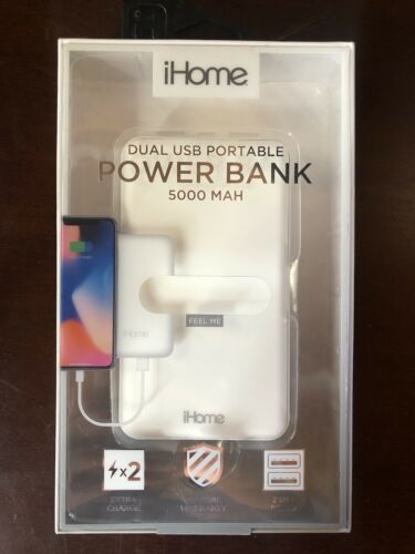 iHome Power Charge Slim 10000mAh Universal Battery, Black IH