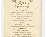 Villa Sebastopol Menu Saint Marc Orleans France 1906 Leclerc Restaurateur - $67.32