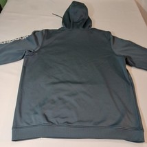 Under Armour Coldgear Hoodie Gray Pullover Sweatshirt Men's Small Loose Size XL image 13