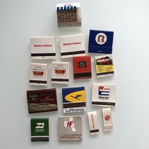 x15 vintage cargo shipping matchbooks airlines, trucking railroads - £19.70 GBP