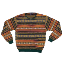 Gap Cardigan Colorful Sweater Christmas Y2K Size Medium - £18.66 GBP