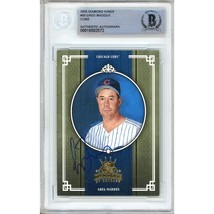 Greg Maddux Auto 2005 Diamond Kings 50 Chicago Cubs Autograph BAS Auth Slab HOF - £158.97 GBP