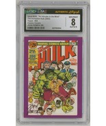 CGC JSA SS 8 SIGNED John Romita Sr. Incredible Hulk #200 Topps Cover Art... - $2,987.59 MXN