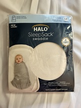 HALO Micro Fleece Sleepsack Swaddle 3-Way Adjustable Wearable Blanket - £15.94 GBP